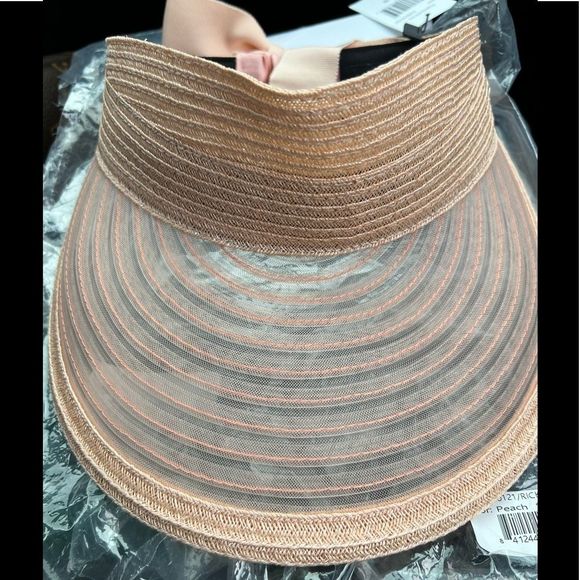 🆕 Eugenia Kim Ricky Horsehair & Straw Visor - Picture 3 of 6